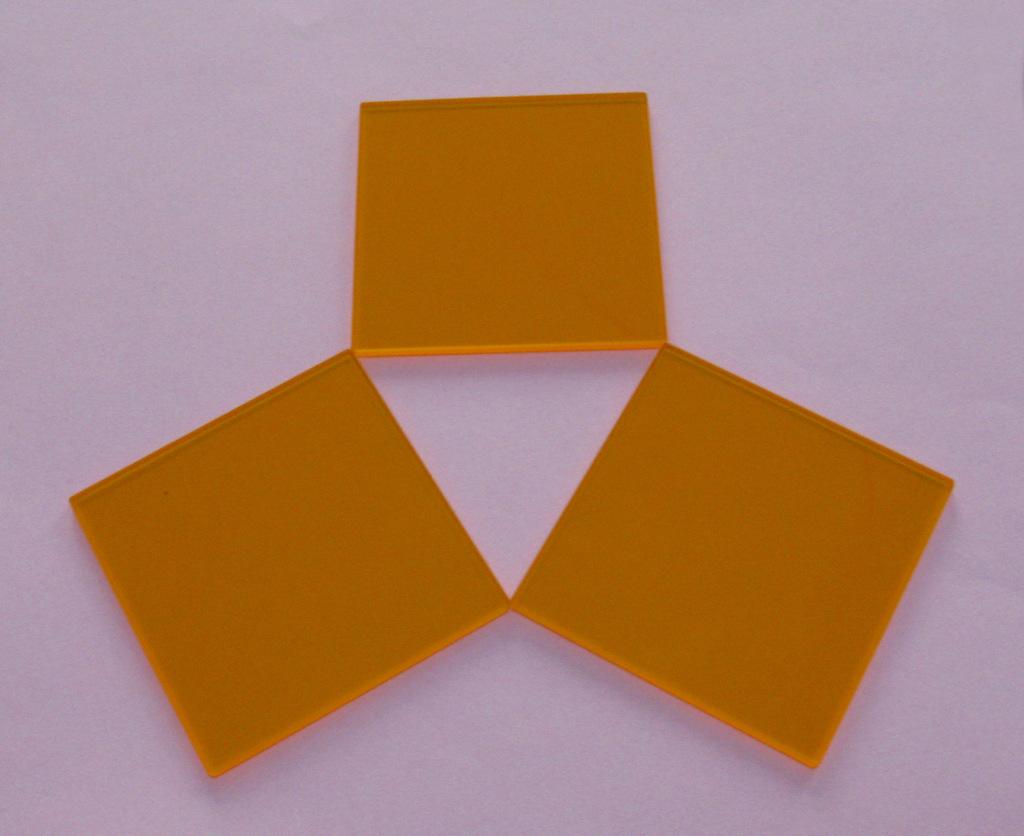 橙色波段吸收型玻璃